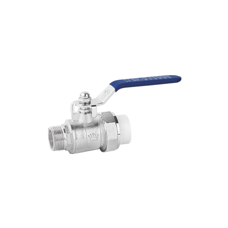 7131-A2(外丝) 重型PP-R球阀(斜垫) Q11F-16T