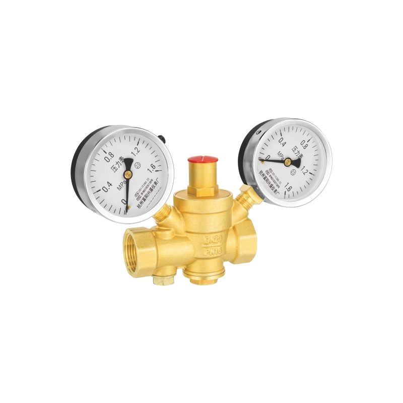 5028 带表消声减压阀