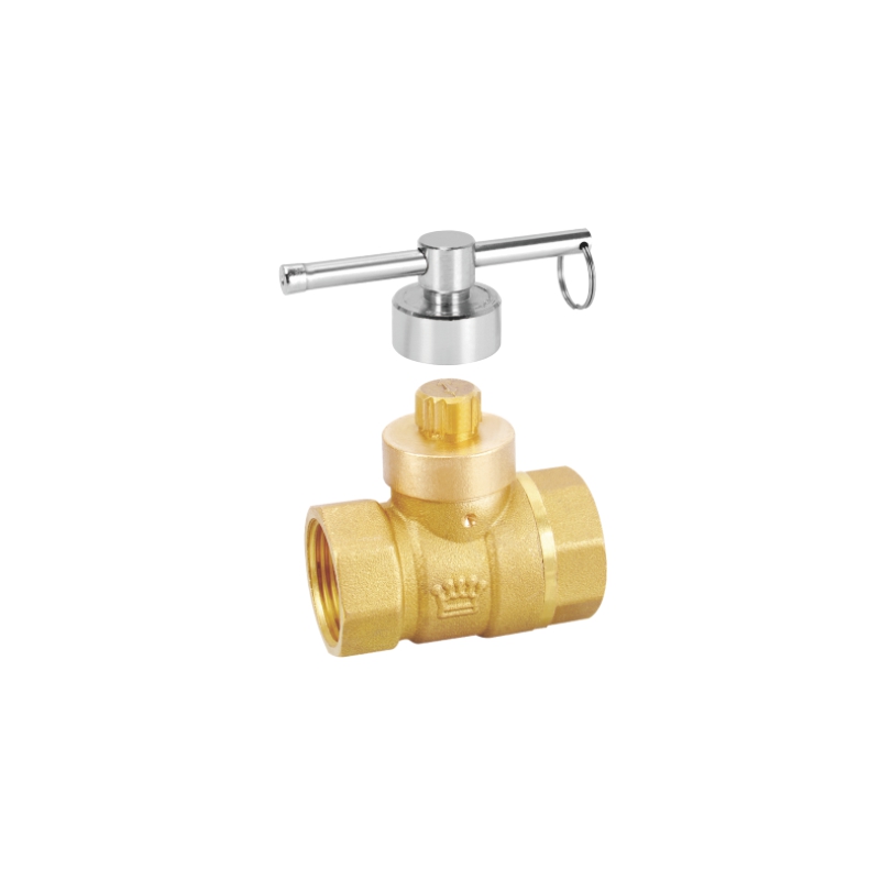 7088(花齿锁头) 磁性锁闭限开球阀