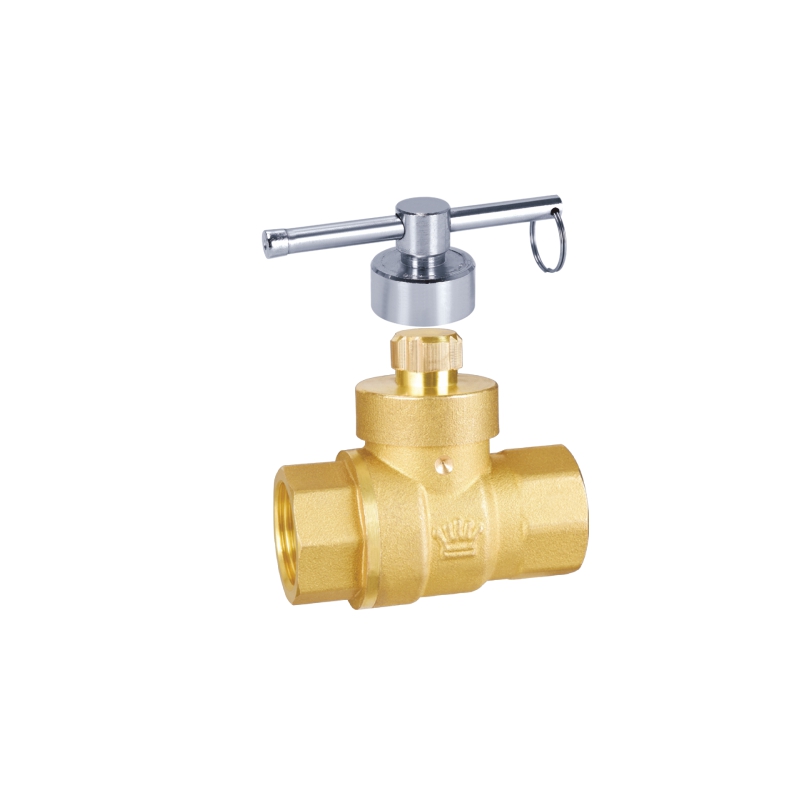  7136(特重花齿锁头) 磁性锁闭限开球阀