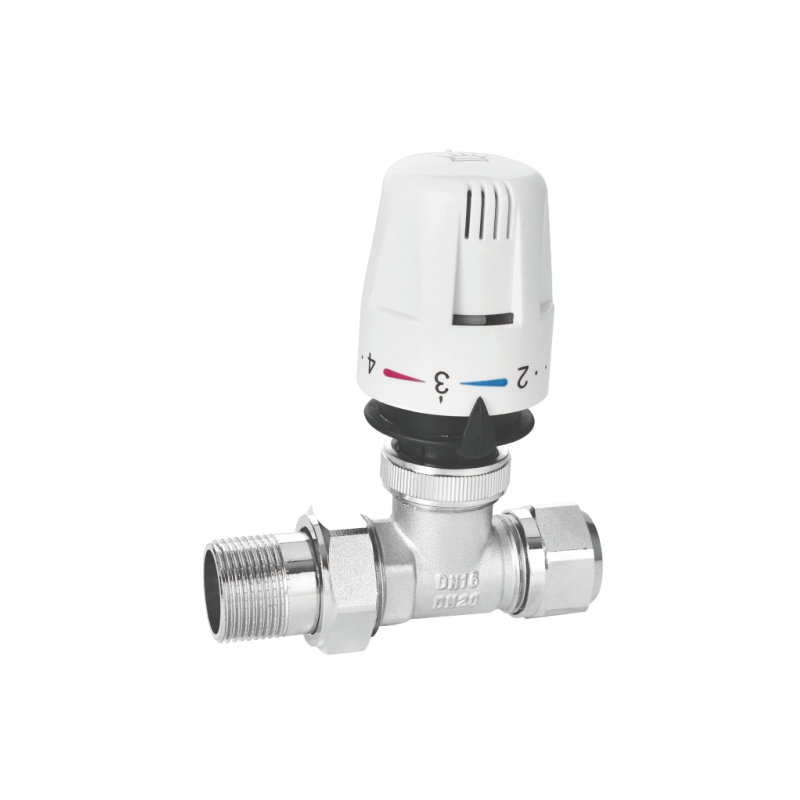 8074 铝塑管自动直通温控阀