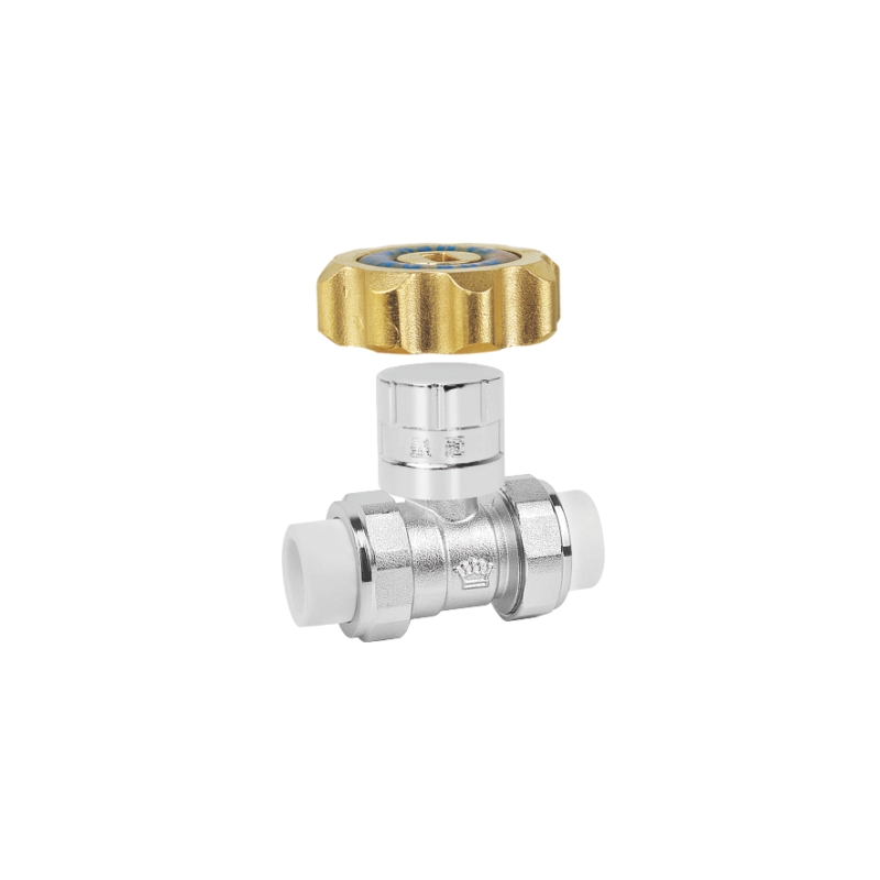 7076(等径) PP-R磁性锁闭球阀(Q11F-16T)