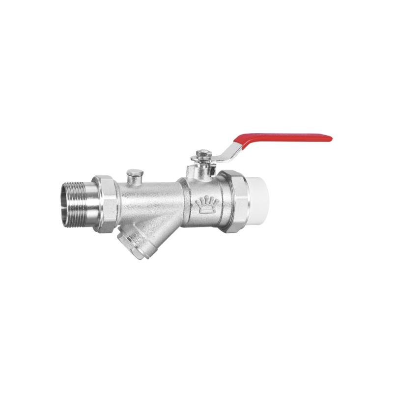 7156 长柄PP-R带球芯过滤阀