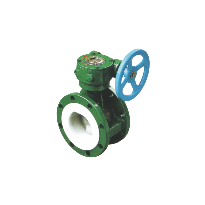 D341F4-10/16 衬氟法兰蝶阀